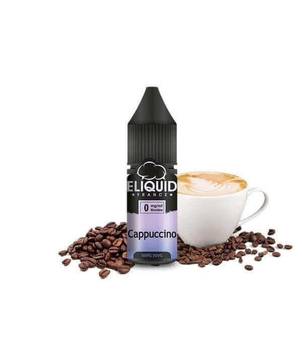 ELIQUID FRANCE Cappucino 10ml pas cher et livraiso...