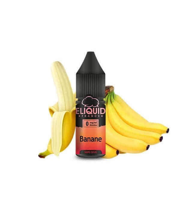 ELIQUID FRANCE Banane 10ml pas cher et livraison g...