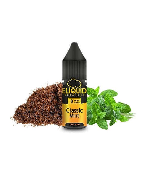 ELIQUID FRANCE Classic Mint 10ml pas cher et livraison gratuite