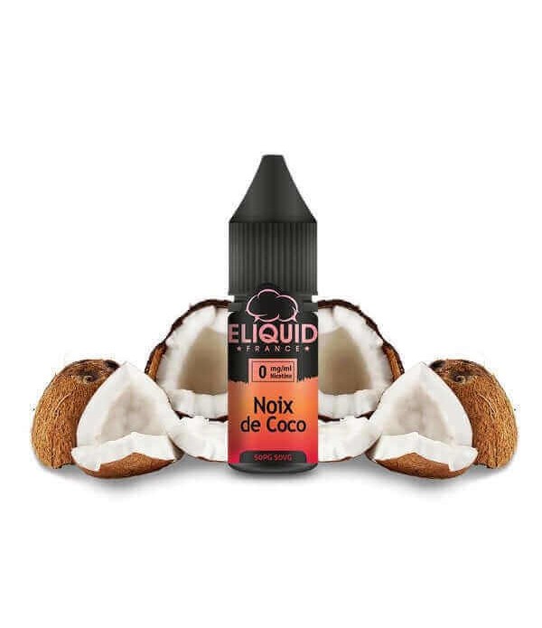 ELIQUID FRANCE Noix de Coco 10ml pas cher et livraison gratuite