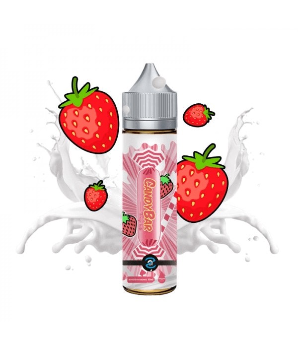 AROMAZON Candy Bar Fraise Lacté - E-liquide 50ml ...