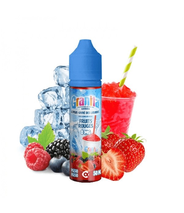 ALFALIQUID Granita Fruits Rouges - E-liquide 50ml ...