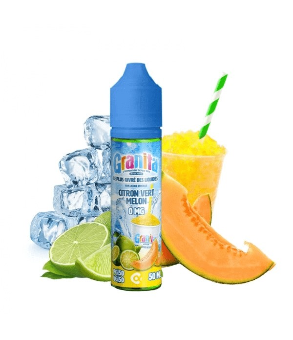 ALFALIQUID Granita Citron Vert Melon - E-liquide 5...