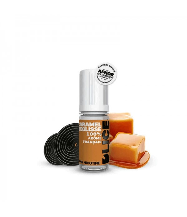 DLICE E-liquide Caramel Réglisse 10ml pas cher et...