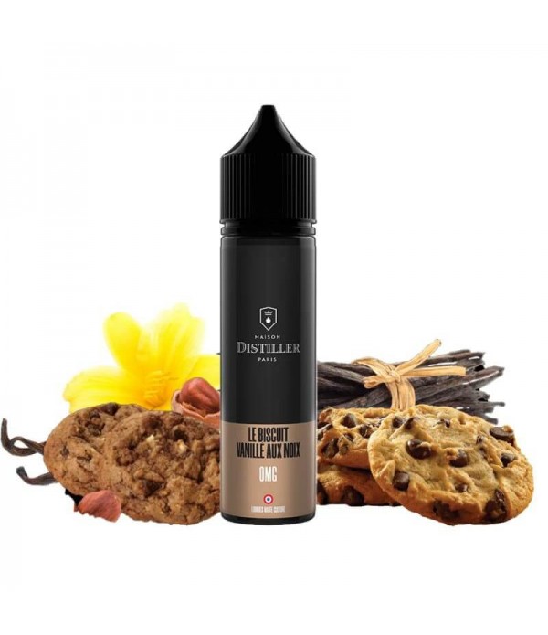 MAISON DISTILLER Le Biscuit Vanillé aux Noix - E-liquide 50ml pas cher et livraison gratuite