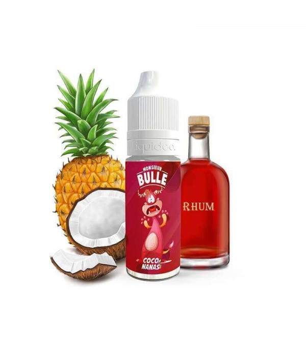 LIQUIDEO Monsieur Bulle Coco Nanas - E-liquide 10ml