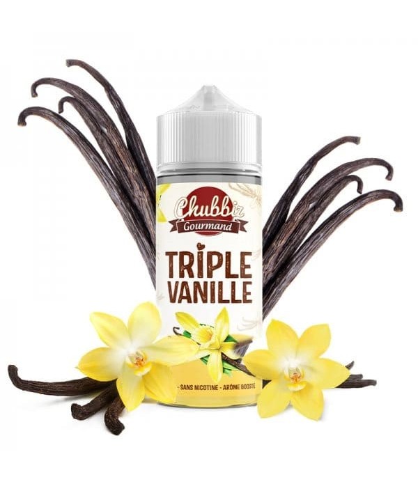 CHUBBIZ Triple Vanille - E-liquide 100ml