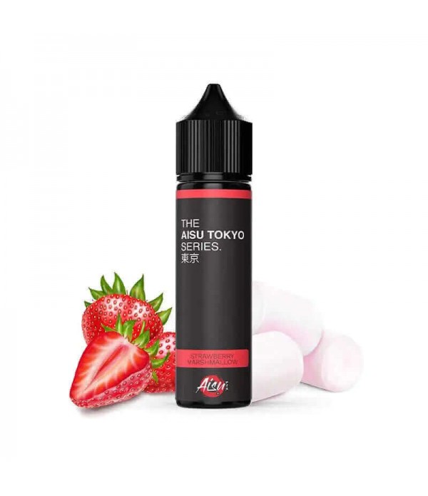 AISU Tokyo E-liquide Strawberry Marshmallow 50ml p...