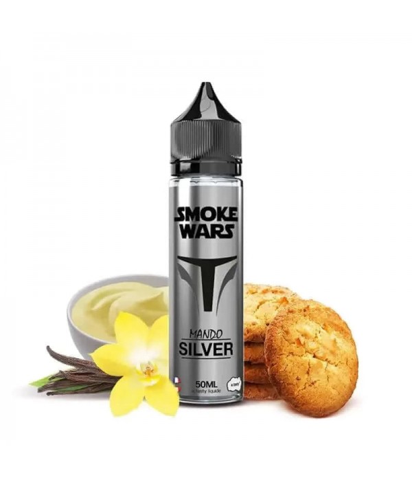 E.TASTY E-liquide Smoke Wars Mando Silver 50ml pas cher et livraison gratuite