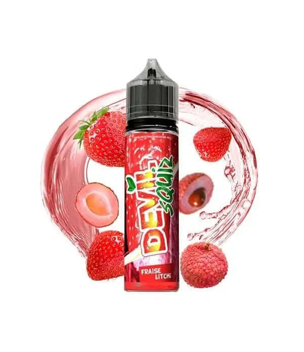 AVAP E-liquide Devil Squiz Fraise Litchi 50ml pas ...