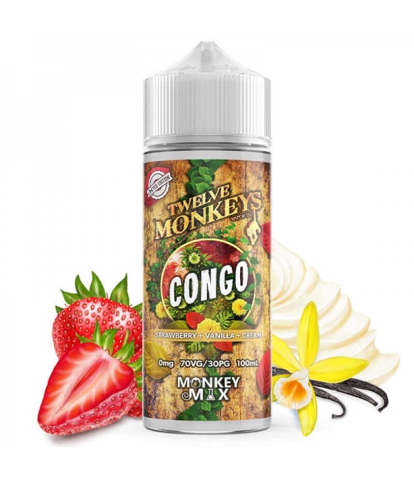 TWELVE MONKEYS Congo Cream - E-liquide 50ml/100ml