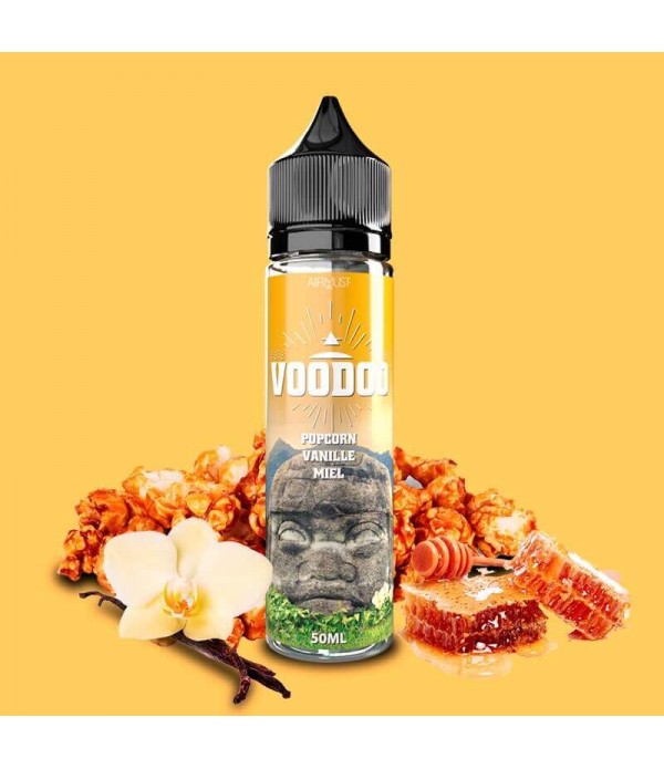 AIRMUST Voodoo Popcorn Vanille Miel - E-liquide 50...