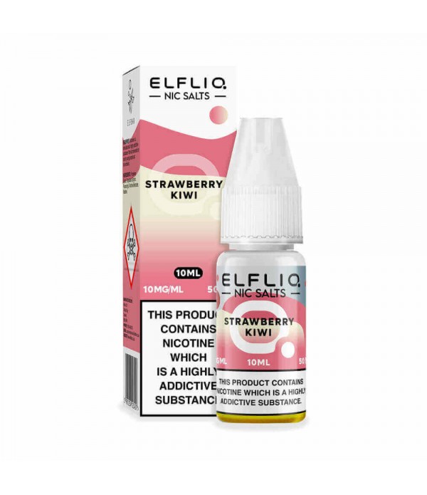 ELFBAR Elfliq Strawberry Kiwi - Sel de nicotine 10...