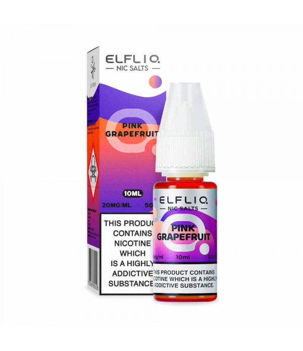 ELFBAR Elfliq Pink Grapefruit - Sel de nicotine 10...