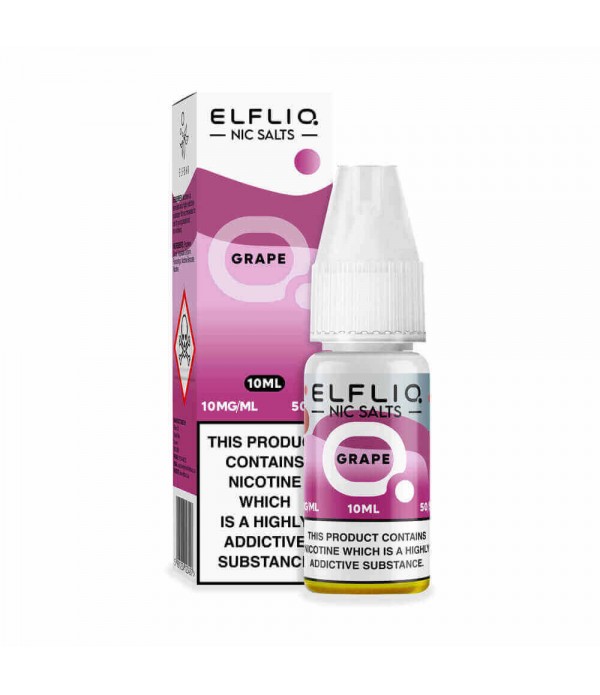 ELFBAR Elfliq Grape - Sel de nicotine 10ml