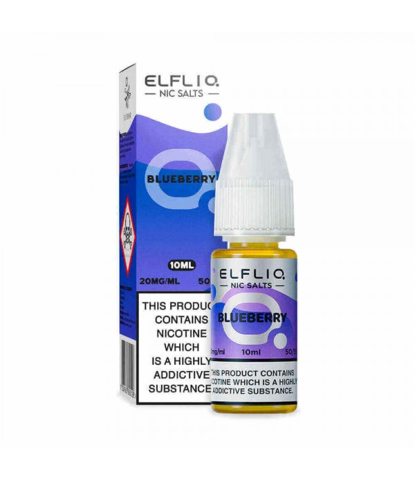 ELFBAR Elfliq Blueberry - Sel de nicotine 10ml