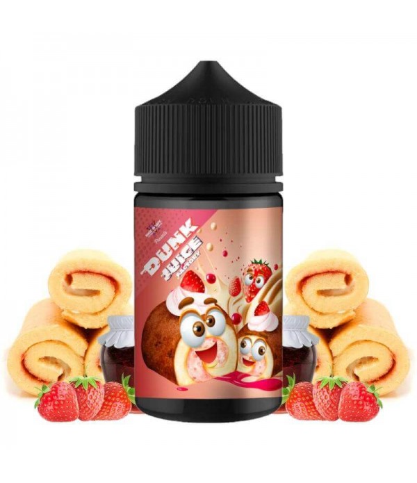 DUNK JUICE Roulé à la Fraise - E-liquide 50ml