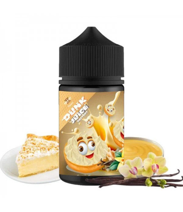 DUNK JUICE Tarte Crème Pâtissière Vanille - E-l...