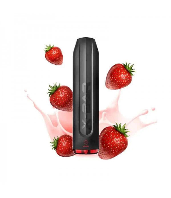 X-BAR Pod Jetable Strawberry Milkshake pas cher et...