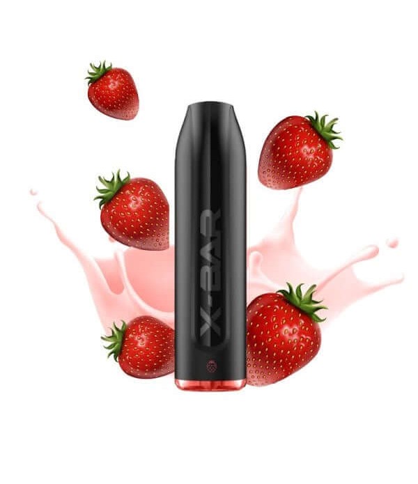 X-BAR PRO Pod Jetable Strawberry Milkshake pas che...