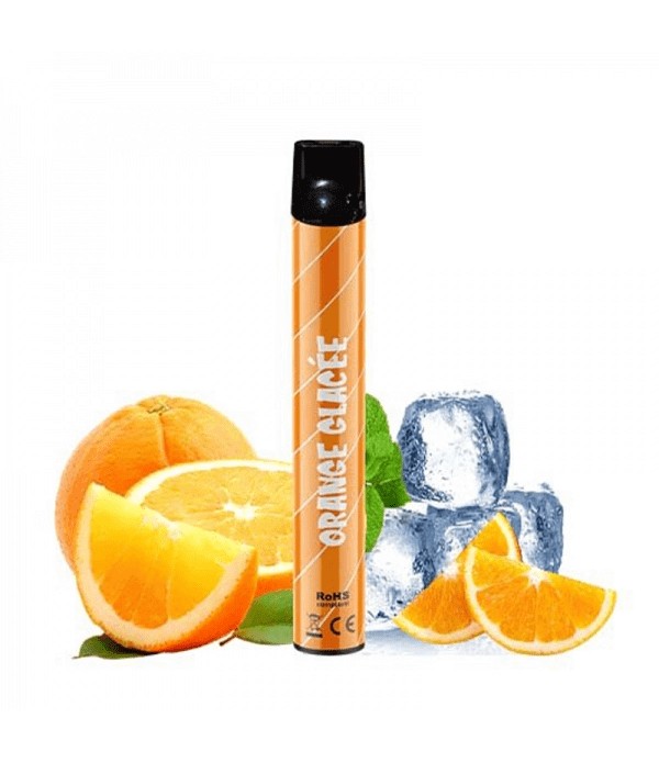 LIQUIDEO Wpuff Orange Glacée - Pod Jetable 600 Puffs pas cher et livraison gratuite