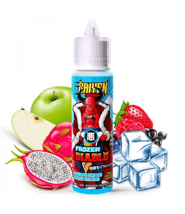 SWOKE E-liquide Saiyen Vapors Frozen Diablo 50ml pas cher et livraison gratuite