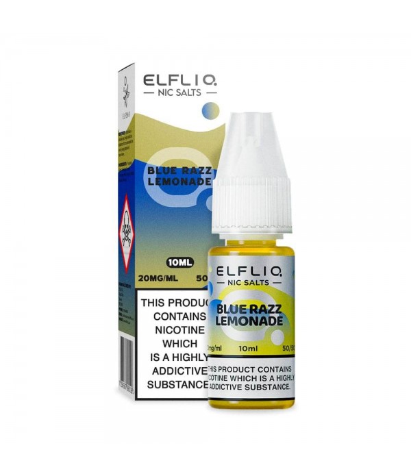 ELFBAR Elfliq Blue Razz Lemonade - Sel de nicotine...