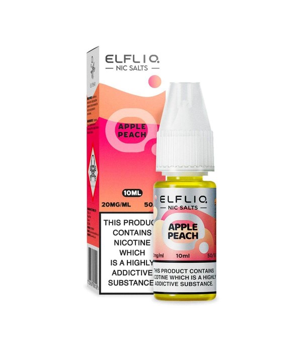 ELFBAR Elfliq Apple Peach - Sel de nicotine 10ml