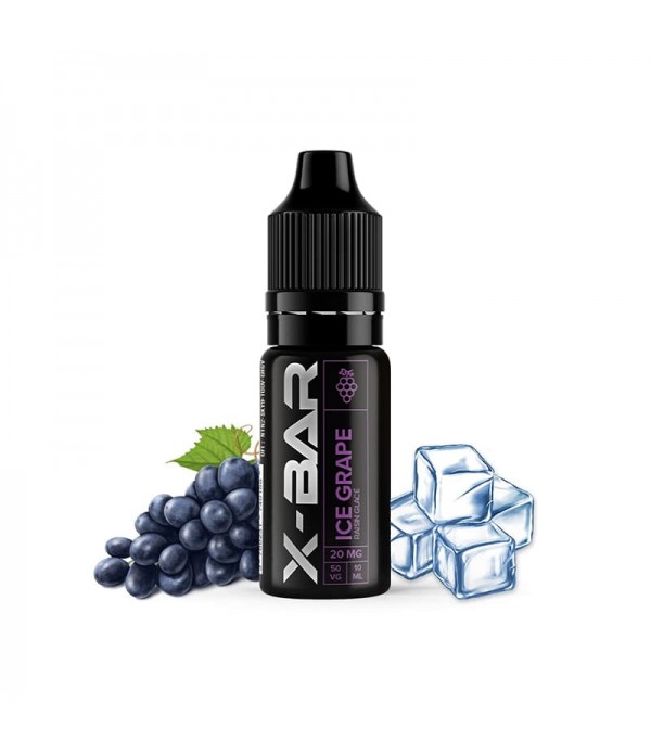 X-BAR Ice Grape - Sel de nicotine 10ml