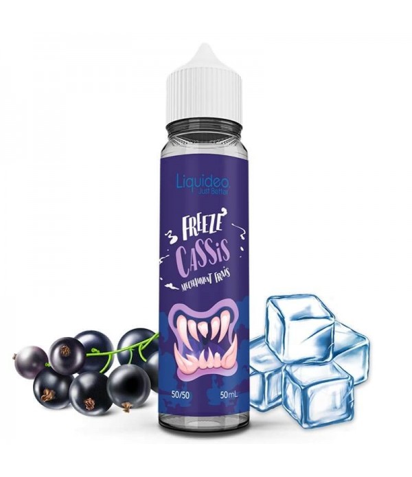 LIQUIDEO E-liquide Freeze Cassis 50ml pas cher et livraison gratuite