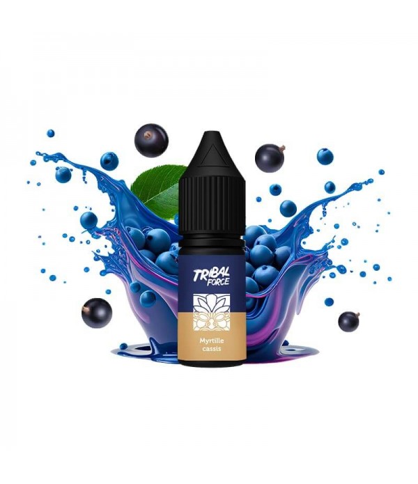 TRIBAL FORCE Myrtille Cassis - E-liquide 10ml