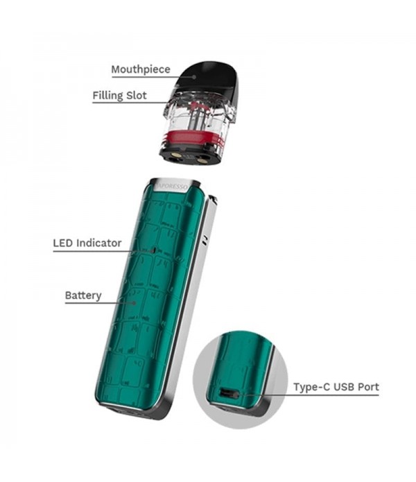 VAPORESSO Luxe Q - Kit E-Cigarette 1000mAh 2ml