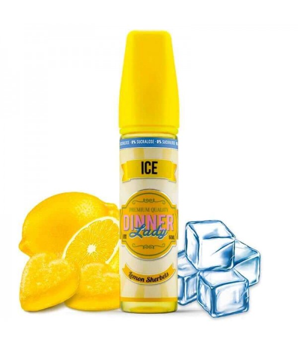 DINNER LADY Ice E-liquide Lemon Sherbets 50ml pas ...