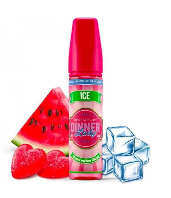 DINNER LADY Ice E-liquide Watermelon Slices 50ml pas cher et livraison gratuite