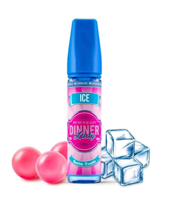 DINNER LADY Ice E-liquide Bubble Trouble 50ml pas ...