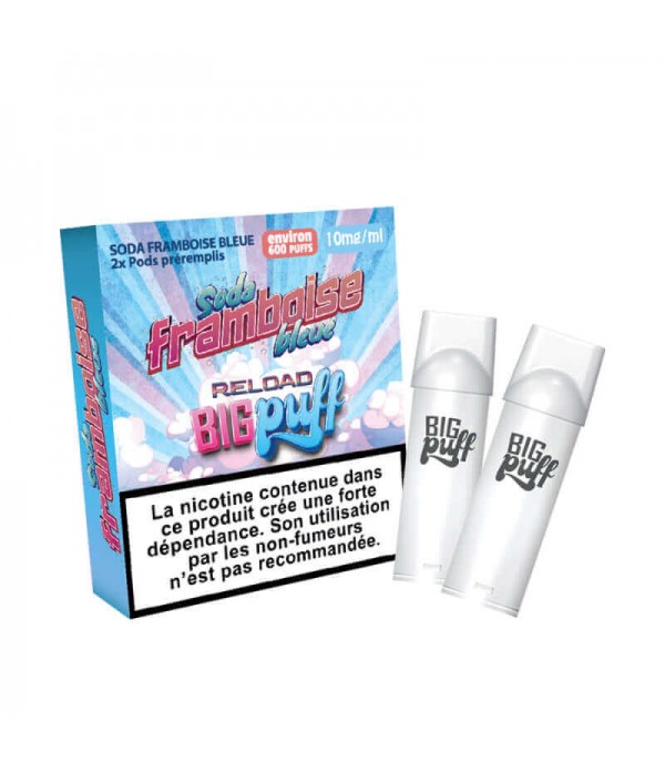 BIG PUFF Reload - Pack de 2 Cartouches 2 ml 600 Puffs