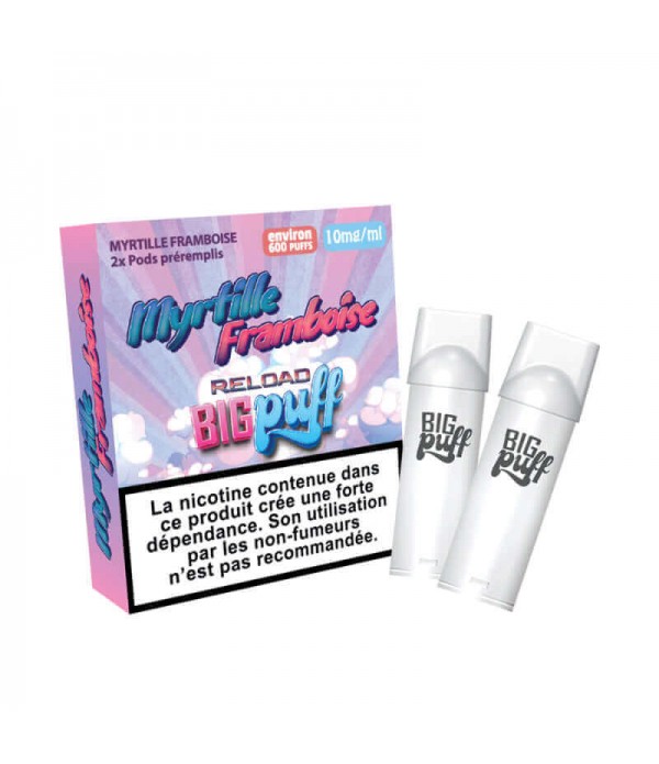 BIG PUFF Reload - Pack de 2 Cartouches 2 ml 600 Puffs