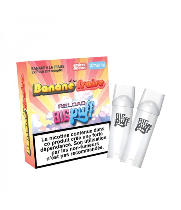 BIG PUFF Reload - Pack de 2 Cartouches 2 ml 600 Puffs