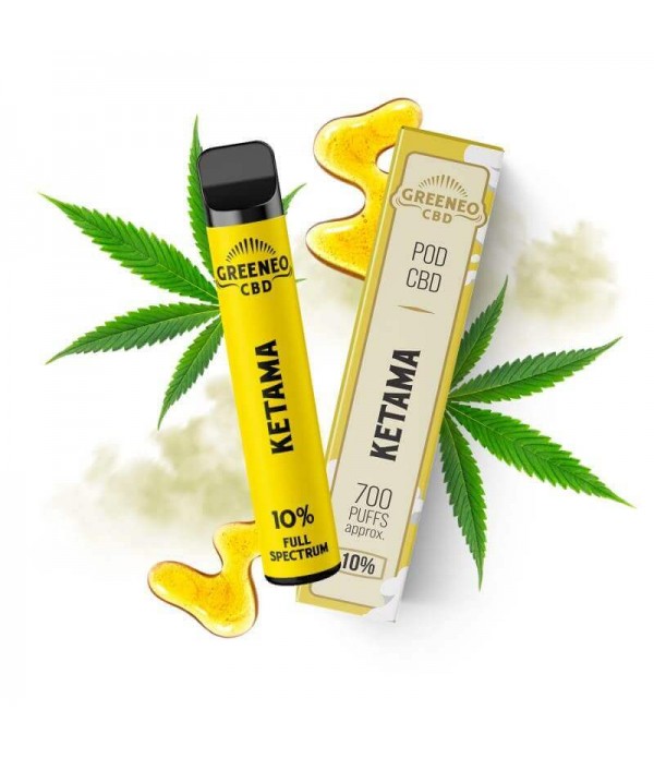 GREENEO Ketama - Pod Jetable CBD 700 Puffs 3ml