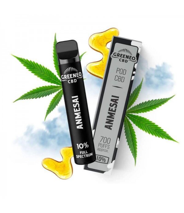 GREENEO Anmesai - Pod Jetable CBD 700 Puffs 3ml