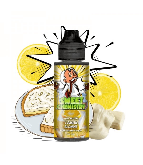 SWEET CHEMISTRY Lemon Blondie - E-liquide 100ml pa...